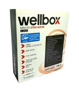 Wellbox X5000 Mini HD Uydu Alıcısı Full HD 1080P TKGS