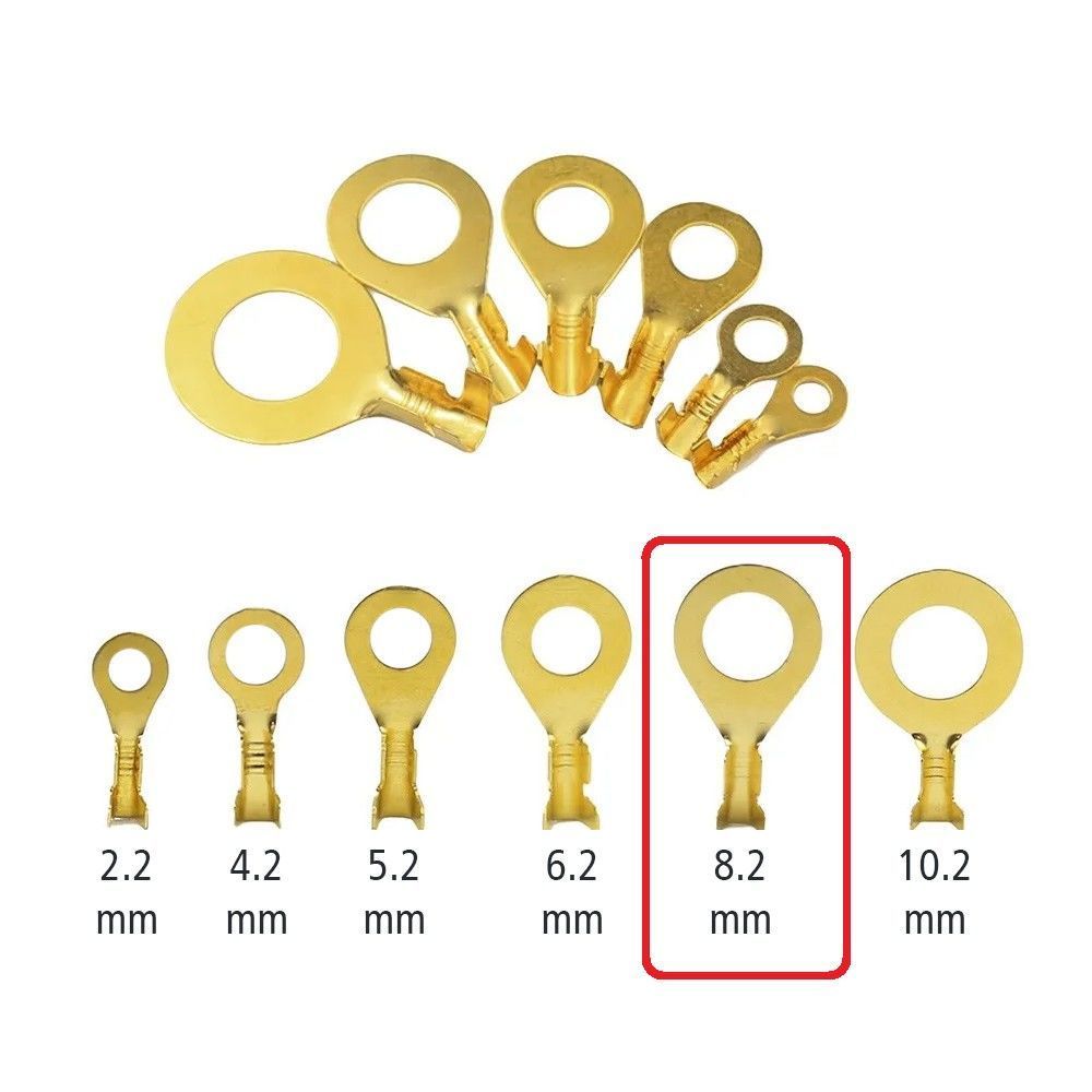 TKS Sarı 8.2mm Topraklama Kablo Pabuç - 1Adet