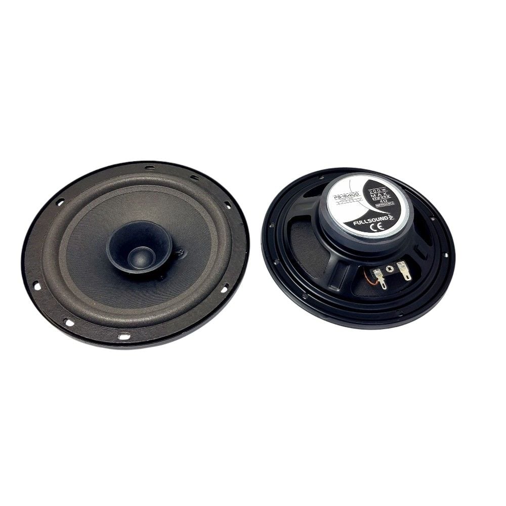 Fullsound Fs-1640D 200W 16Cm Coaxıel Speaker Oto Hoparlör 2Li Set