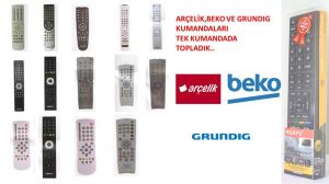 Huayu Arçelik-Beko Universal LCD-LED Tv Kumanda