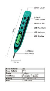 Proskit NT-305N AC\DC Dijital Voltaj Kontrol Test Kalemi