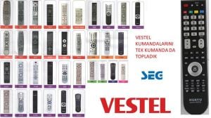 Huayu Vestel Universal LCD Tv Kumanda