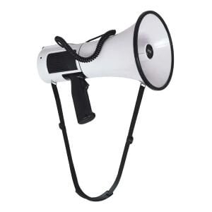 IFOX  XF-101 USB Girişli Sirenli Kayıtlı Şarjlı ve Pilli El Megafonu