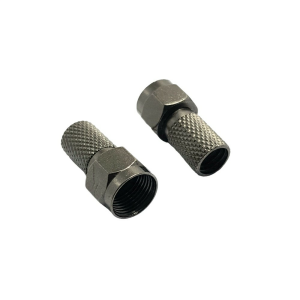 CableMaster CMF-34 Siyah Nikel Contalı F Konnektör 100Adet