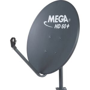 Mega 60cm Ofset Çanak Anten - Antrasit