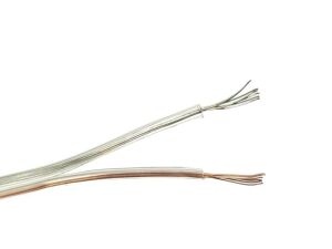 Özdirenç 2x0.22mm Çift Damar Kalaylı Bakır Montaj Kablosu 100mt Şeffaf