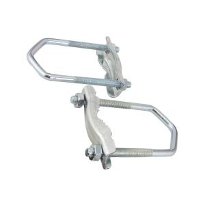 Çelik Anten Montaj Kelepçesi 10cm 2Adet