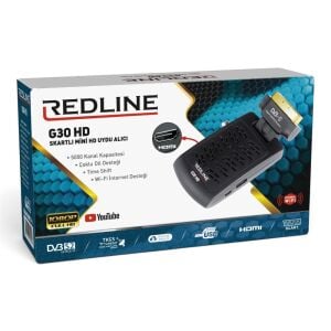 Redline G30-HD Scart+HD Mini HD Uydu Alıcısı TKGS