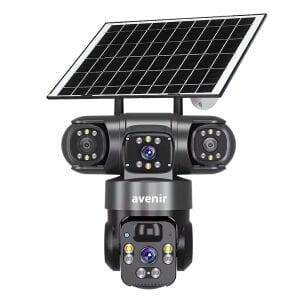 Avenir AV-S421 4MP 2 Kameralı Solar PTZ 4G Sim Kartlı Kamera