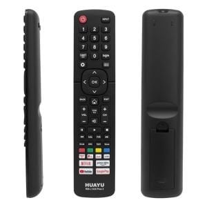 Hisense Huayu RM-L1335 Plus2 Netflıx-Prıme-Youtube-Rakuten-Google Play-Vudu Tuşlu Led Tv Kumandası