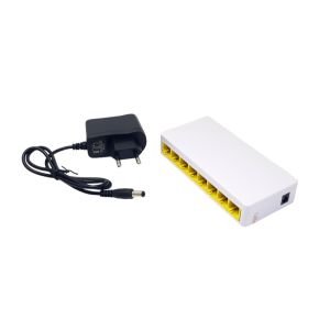 electroon 8Port 10/100/1000mbps Gigabit Ethernet Switch ND-920-08TX
