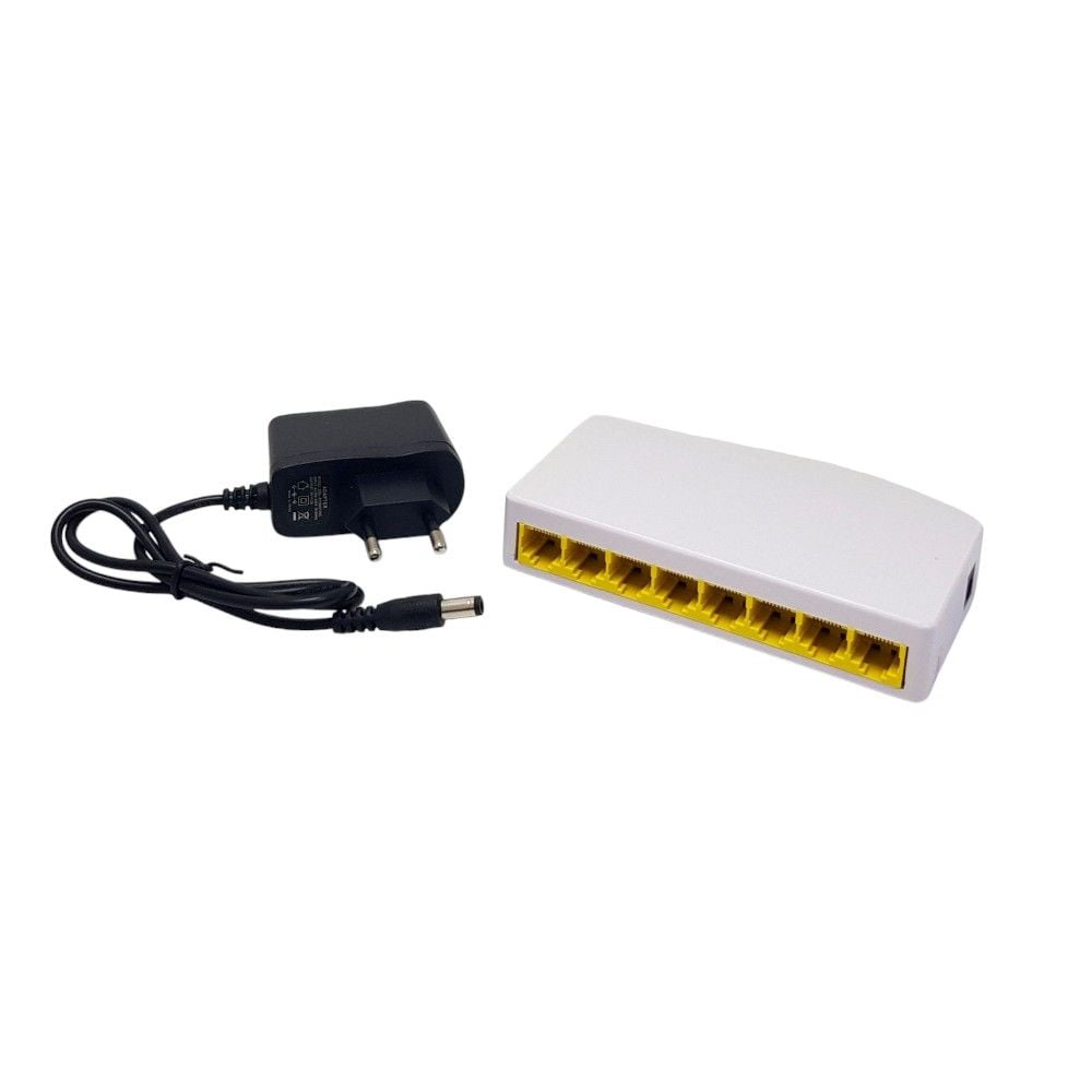 electroon 8Port 10/100/1000mbps Gigabit Ethernet Switch ND-920-08TX