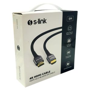 S-link 4K 5mt HDMI Kablo V2.0 60HZ SLX-HD4K05