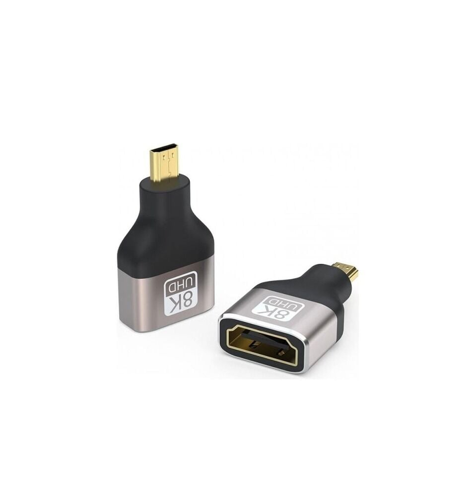 Taplin TK-159 8K HDMI Dişi - Micro HDMI Erkek Çevirici Adaptör