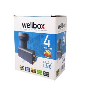 Wellbox WXL-104 4K UHD Quad LNB