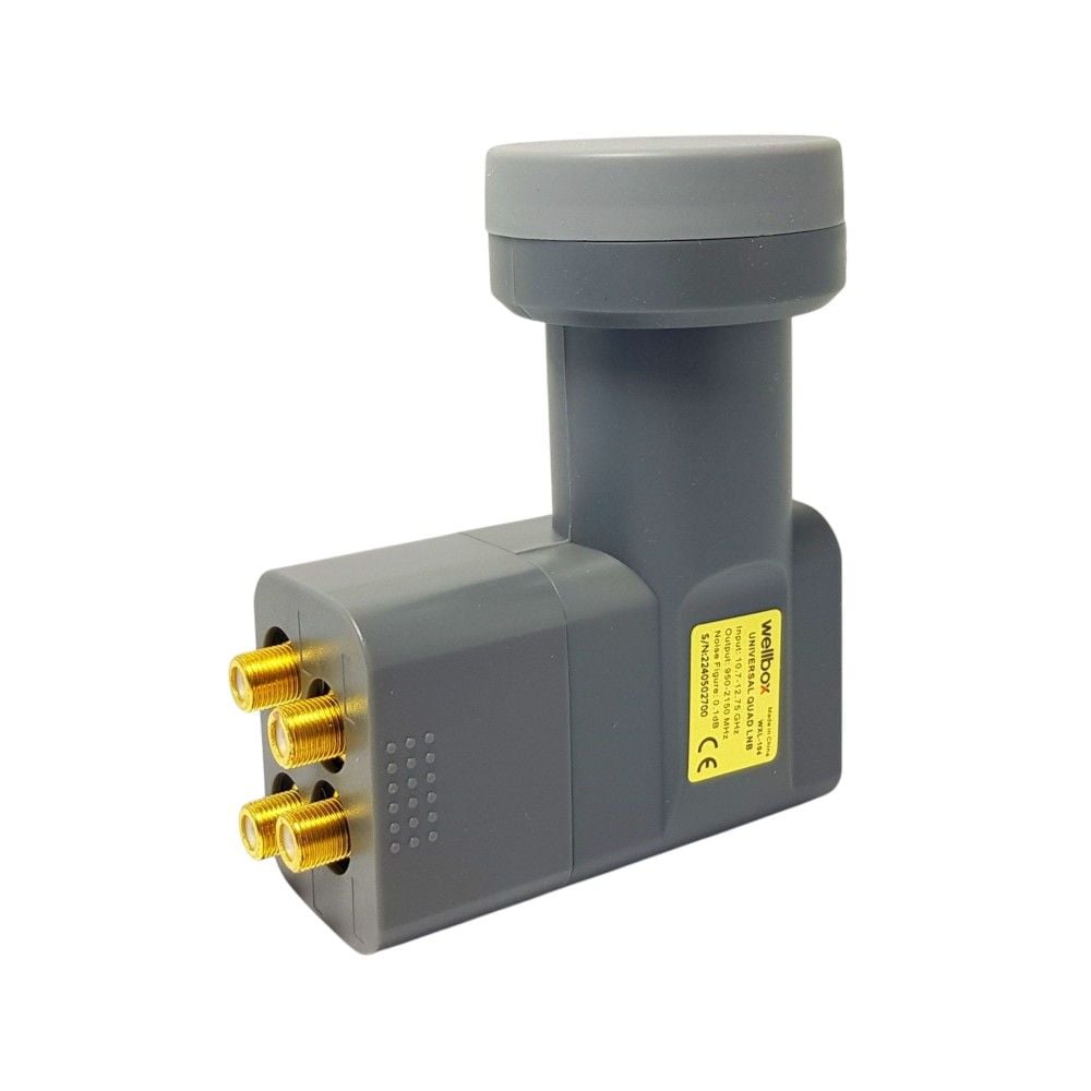 Wellbox WXL-104 4K UHD Quad LNB