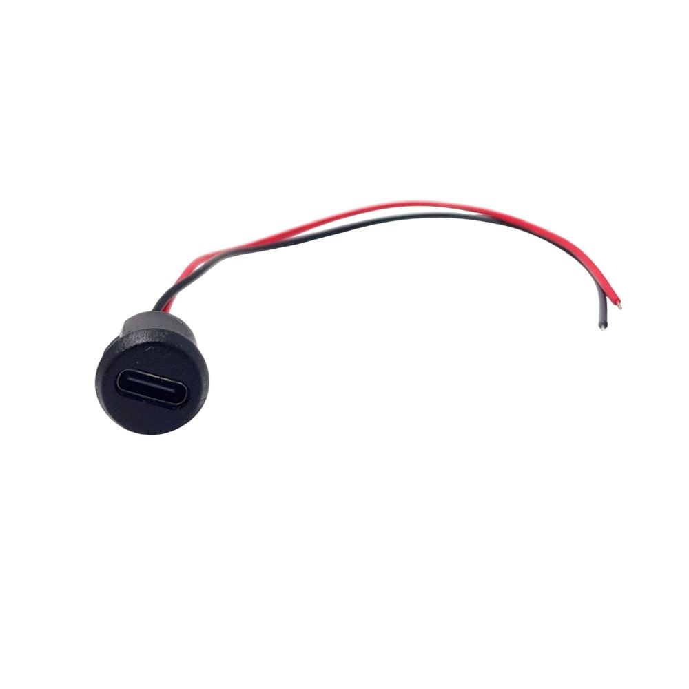 Electroon Type-C Dişi Şase Kablolu - Siyah