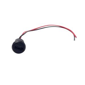 Electroon Type-C Dişi Şase Kablolu - Siyah