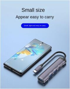 Taplin TK-129 Type-C to USB 4Port Usb Hub Converter Dönüştürücü