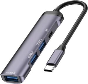 Taplin TK-129 Type-C to USB 4Port Usb Hub Converter Dönüştürücü