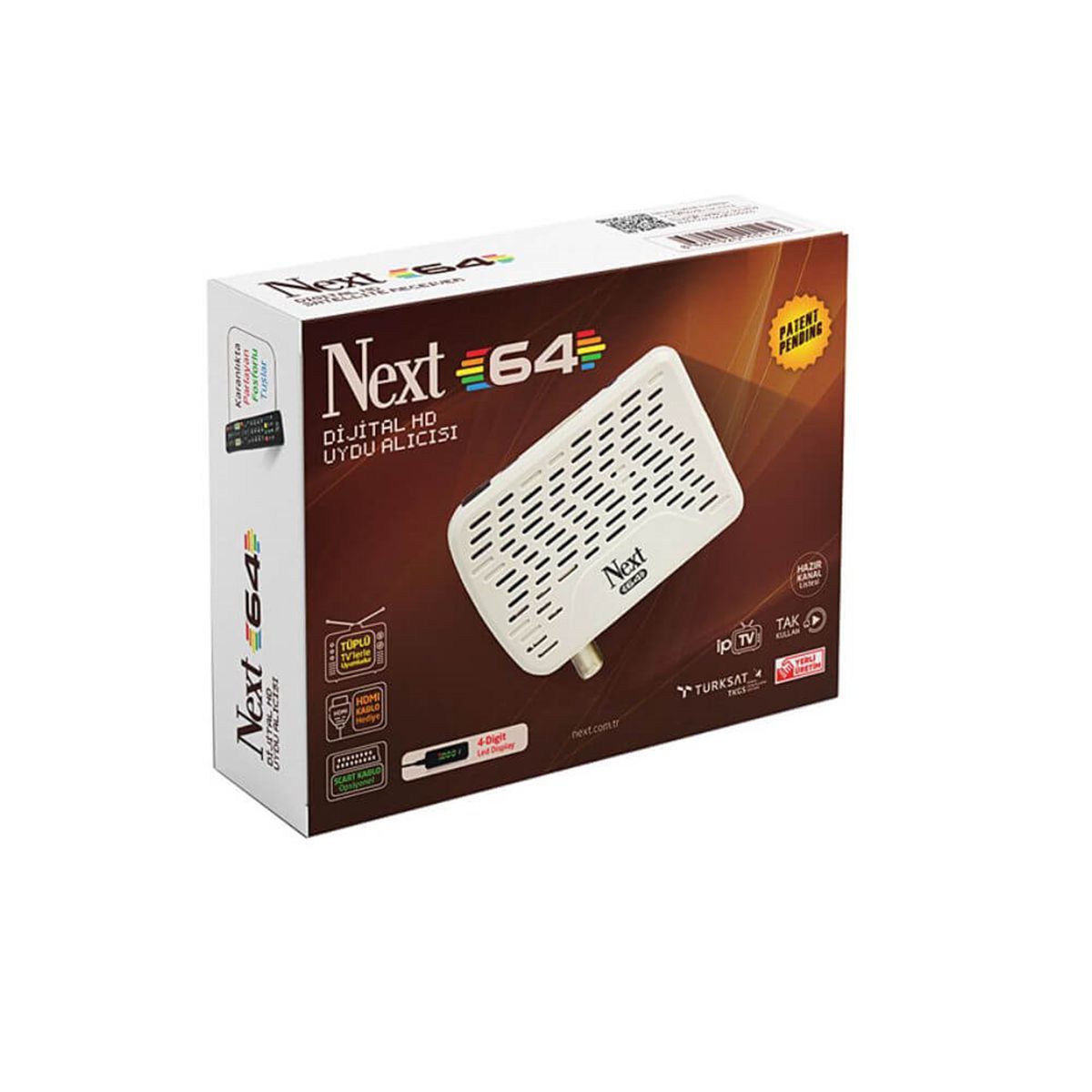Next 64 HD Mini Full HD IPTV Uydu Alıcısı