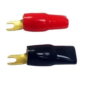 Rose 10mm Power Terminal Kılıflı Kablo Ucu - Kırmızı-Siyah 2Li Set 25 Adet