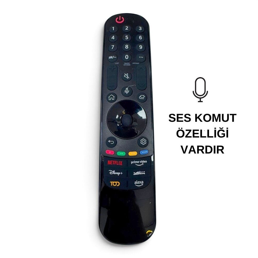 LG Uyumlu MR-23GA Air Mouse Özellikli Kumanda - Ses Komutlu