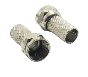 Electroon Geniş F Konnektör RG6U6 20mm Kaliteli-100Adet