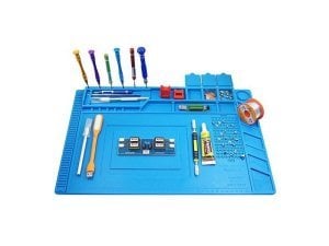 Powermaster S-160 30x45cm Manyetik Silikon Ped Vida Tutucu Isıya Dayanıklı