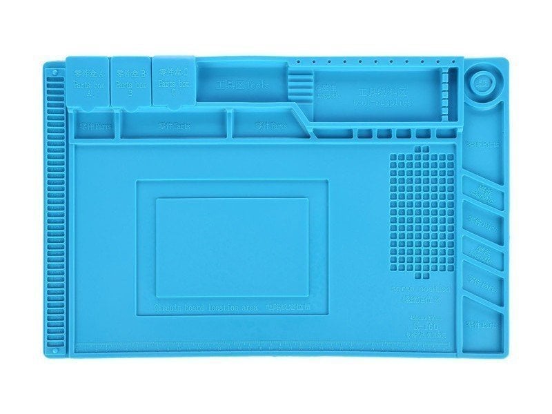Powermaster S-160 30x45cm Manyetik Silikon Ped Vida Tutucu Isıya Dayanıklı