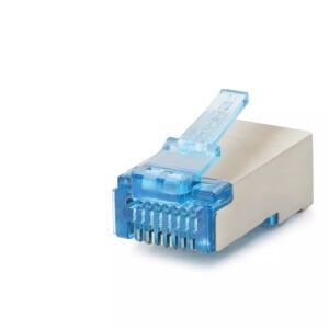 Nodar ND2420 Mavi CAT6 EZRJ45 Metal Açık Uçlu Soket 8P/8C - 100Adet