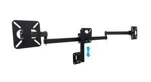 electroon 17-22'' Üçlü TV-Monitör Hareketli Duvar Askı Aparatı