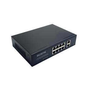 BESTA BST-820 8+2 Port 10/100 POE Switch-Power Ove