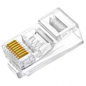 Powermaster EZ RJ45 Cat5-Cat6 Açık Uçlu Soket 8P8C 100 Adet