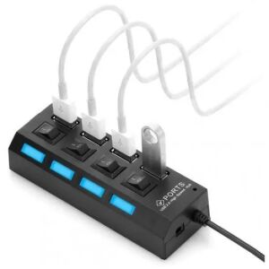 electroon 4 Portlu USB 2.0 Anahtarlı Hub Çoklayıcı