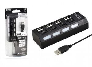 electroon 4 Portlu USB 2.0 Anahtarlı Hub Çoklayıcı