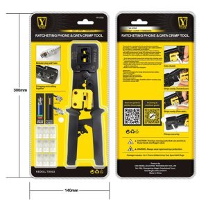 Powermaster YK-376Z EZ-RJ11-RJ12 EZ RJ45 Çakma Pensesi