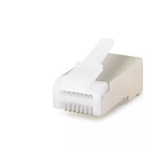 Nodar ND2422 Beyaz CAT6 EZRJ45 Metal Açık Uçlu Soket 8P/8C - 100Adet