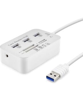 Hadron HDX7028 3Port Usb Hub 3.0 MS-SD-M2-TF Duo Card Reader
