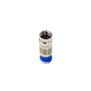 Fully E326A RG6 Sıkmalı F Konnektör - 100Adet