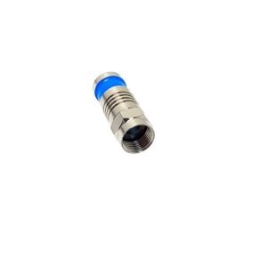 Fully E326A RG6 Sıkmalı F Konnektör - 100Adet