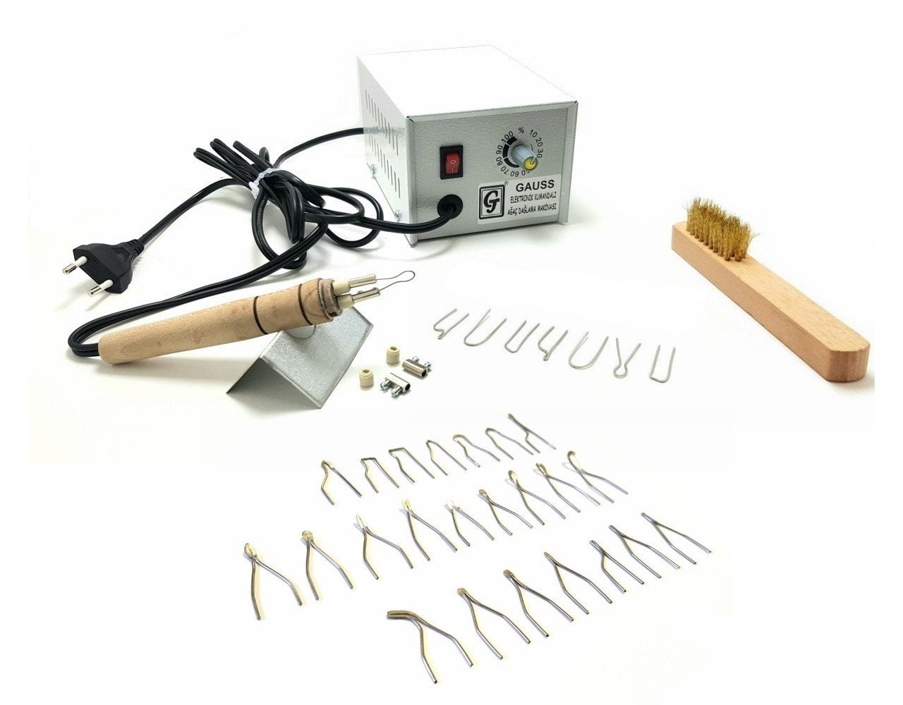 Gauss Ahşap Yakma Makinası ve 31 Uçlu Takım Set