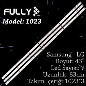 FULLY 43INC SET-1023 LG 43 INC 3 ADET (SET) TV LED BAR