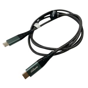 Chargeon CH-74 Type-C to Type-C Örgülü 60W Hızlı Şarj Kablosu 1.2Metre