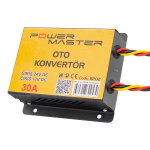 Powermaster 30Amper 24V-12V DC Konvertör