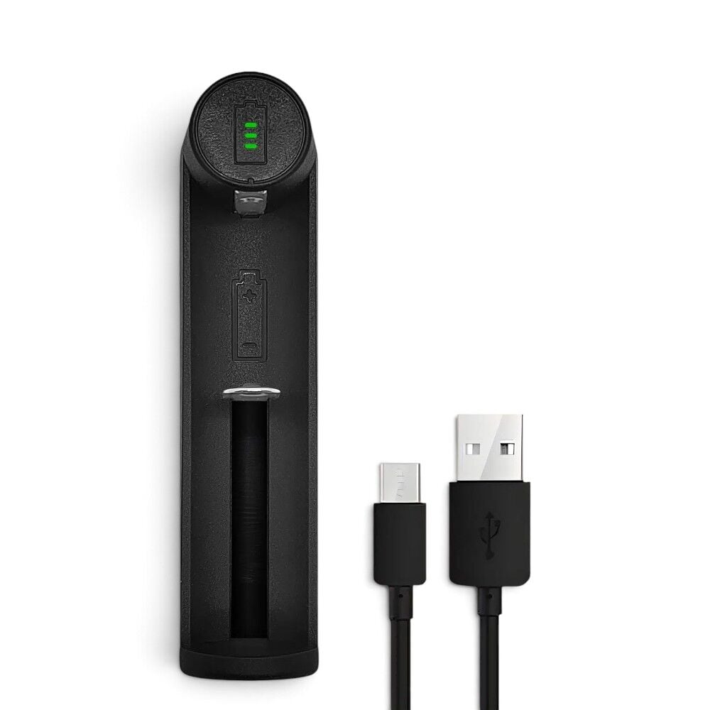I-Gen G100 18650 Tekli Li-Ion Pil Şarj Cihazı Type-C Girişli