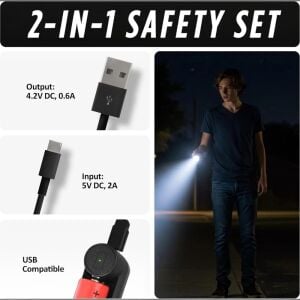 I-Gen G100 18650 Tekli Li-Ion Pil Şarj Cihazı Type-C Girişli
