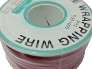 electroon 0.05mm Ultra İnce 30AWG Montaj Kablosu Kırmızı 230mt