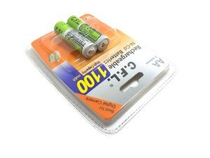 CFL 1100mA Şarjlı Kalem Pil AA 1.2V Ni-CD