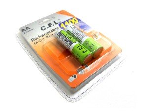 CFL 1100mA Şarjlı Kalem Pil AA 1.2V Ni-CD